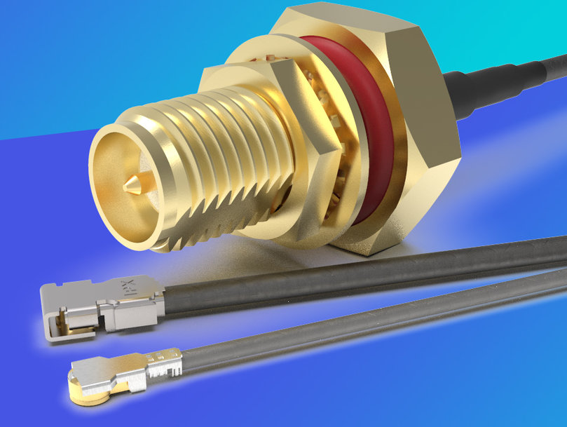 I-PEX® MHF® 4L LK and MHF® 5L options now available for GradConn Cable assemblies